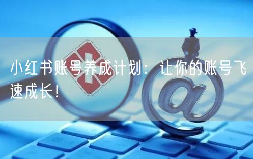 小红书账号养成计划：让你的账号飞速成长！
