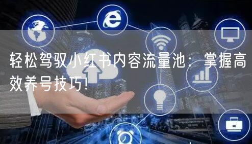 轻松驾驭小红书内容流量池：掌握高效养号技